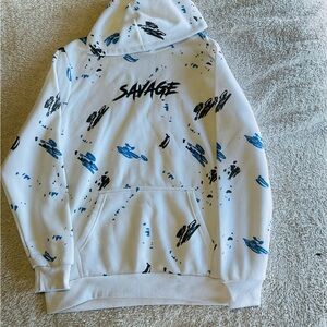 Stylish and colorful men’s hoodie Size M